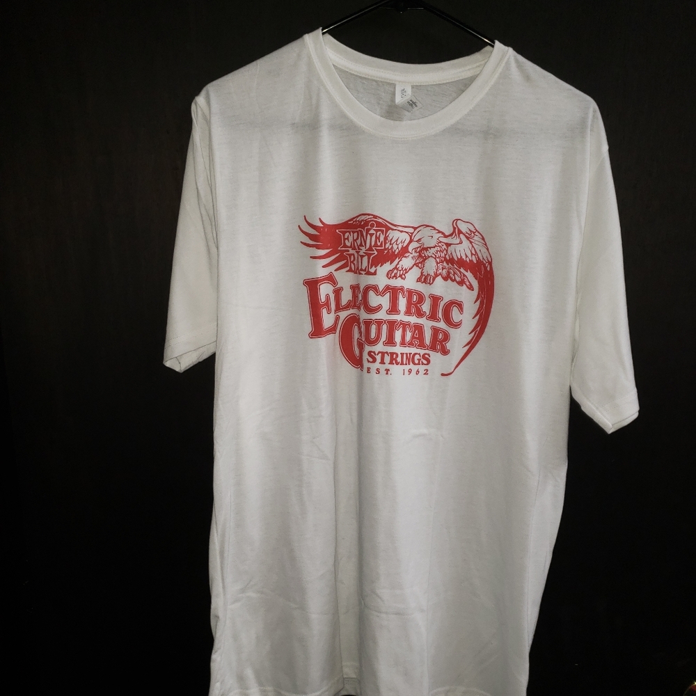 Ernieball guitar strings t shirt new
